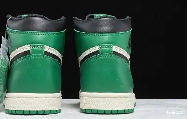 JORDAN PINE AIR HIGH 555088-302 NRG GREEN SAIL-BLACK 1 OG 0608